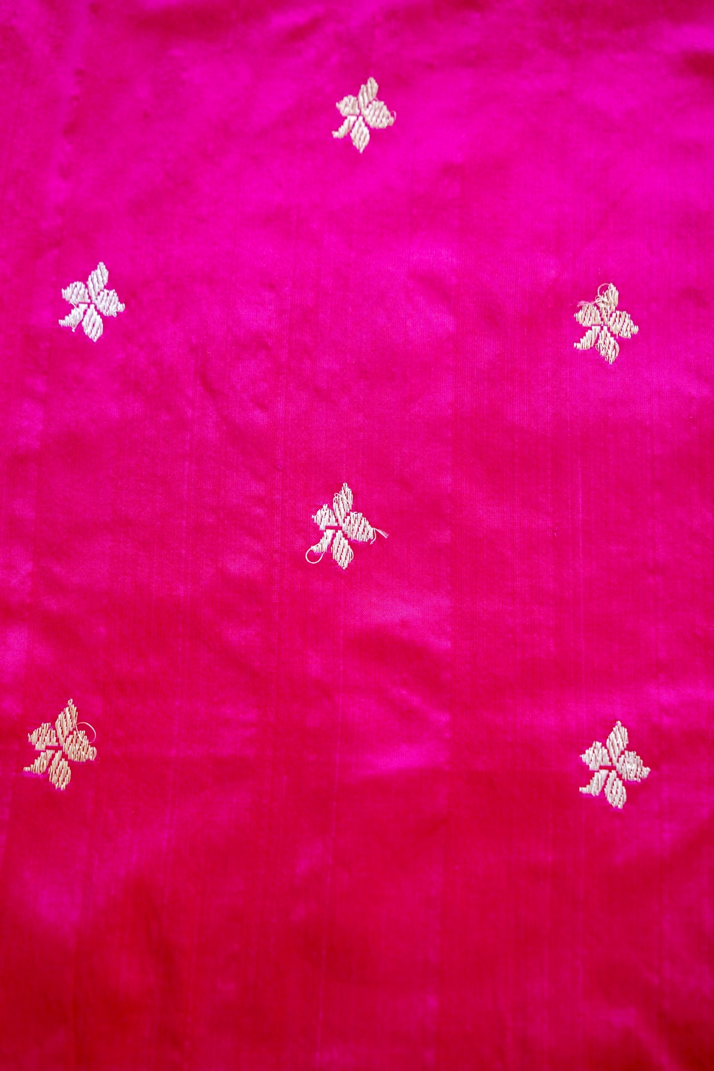 Rani Pink Katan Silk Saree