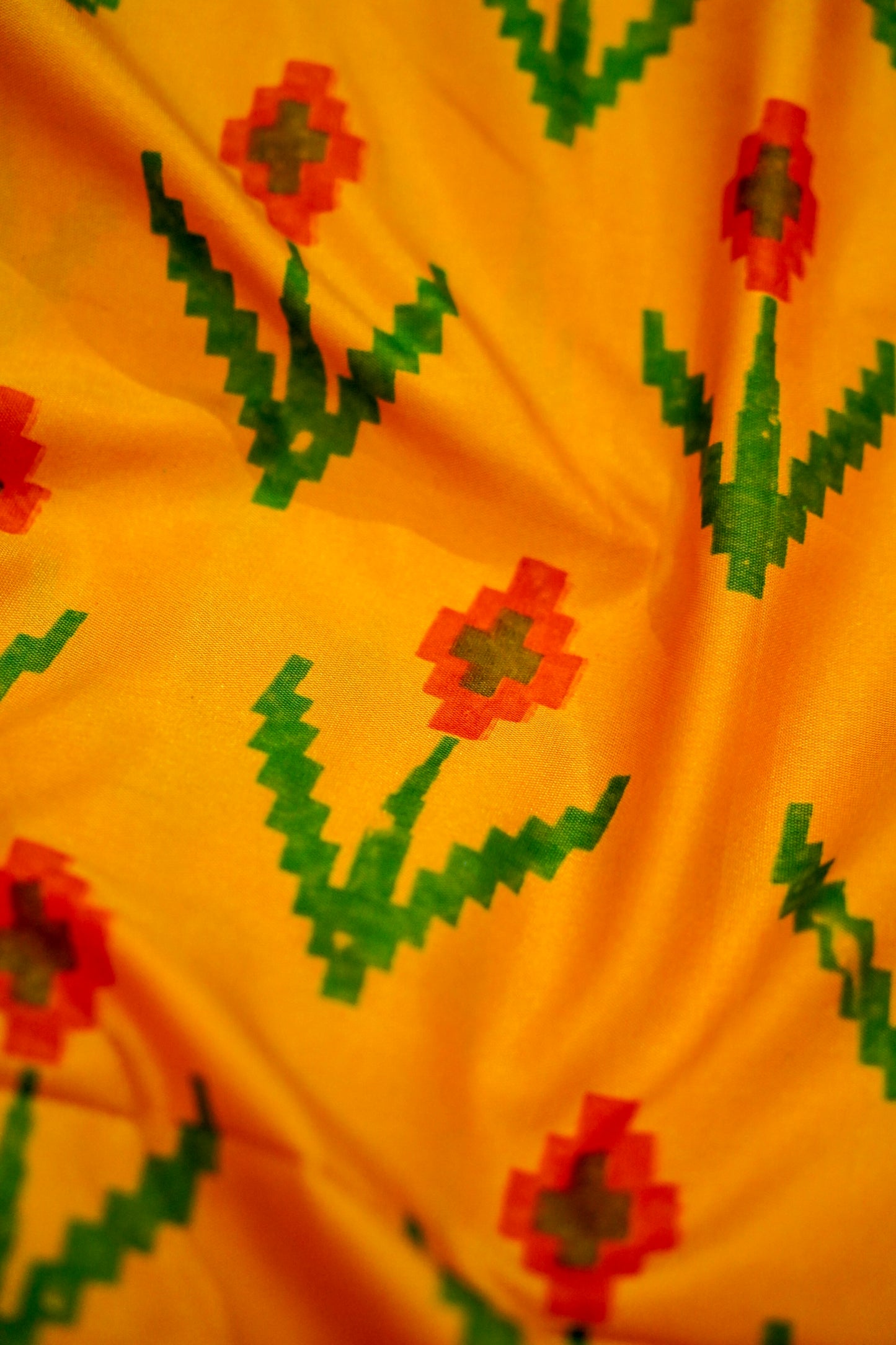 Radiant Yellow Banarasi Soft Silk Saree
