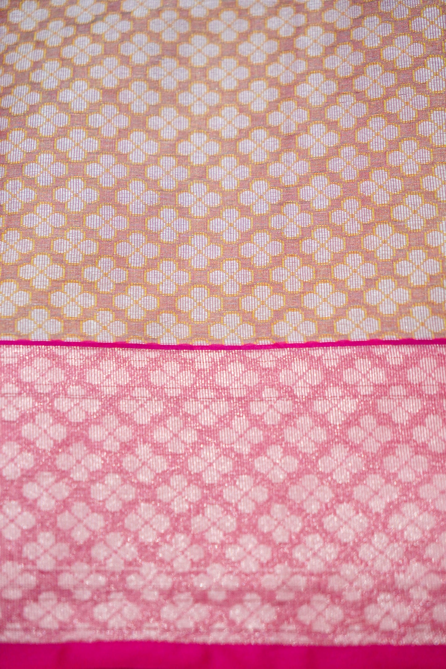 Handwoven Banarasi Blue Cotton Ikkat Saree