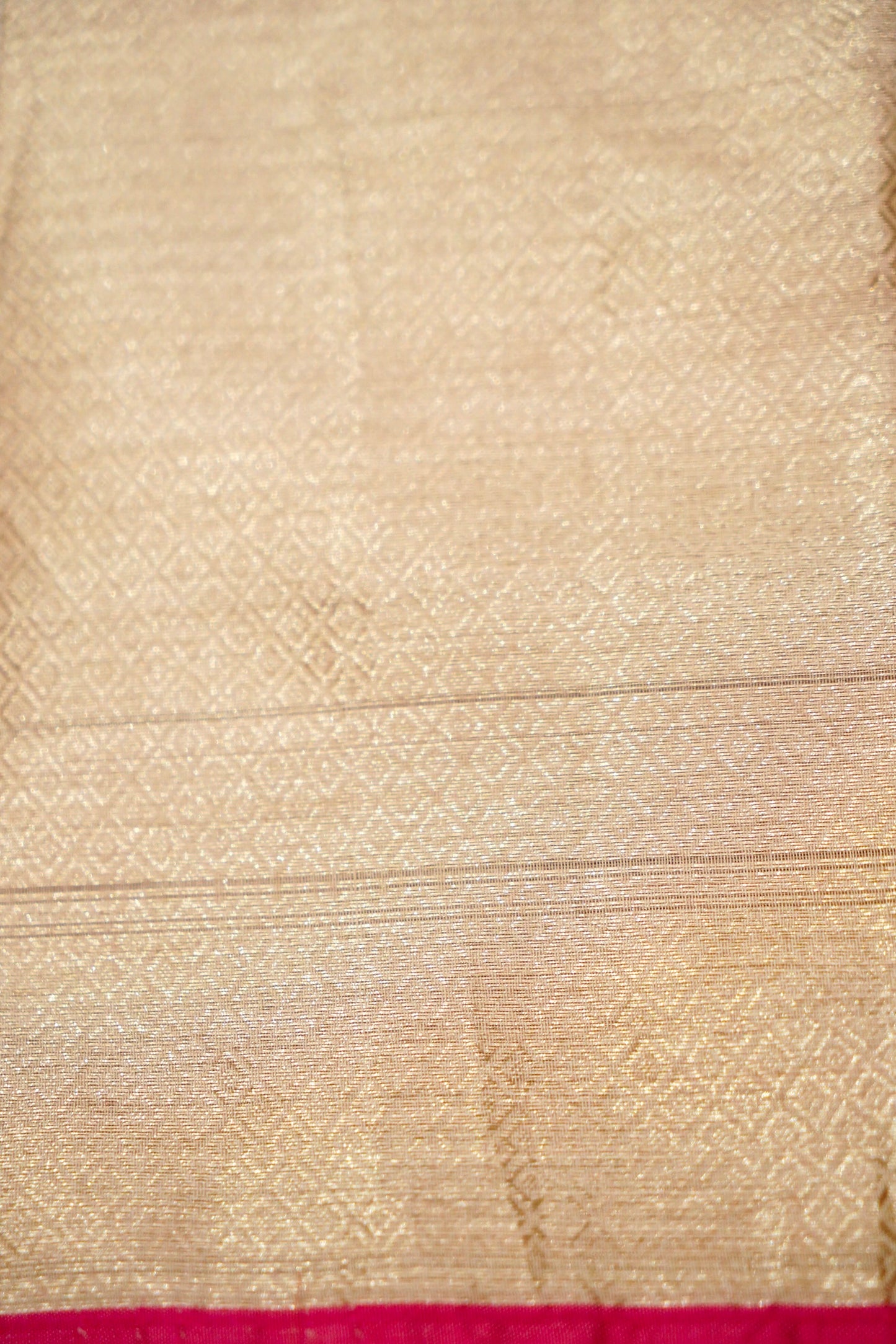 Lightweight Beige Banarasi Cotton Saree