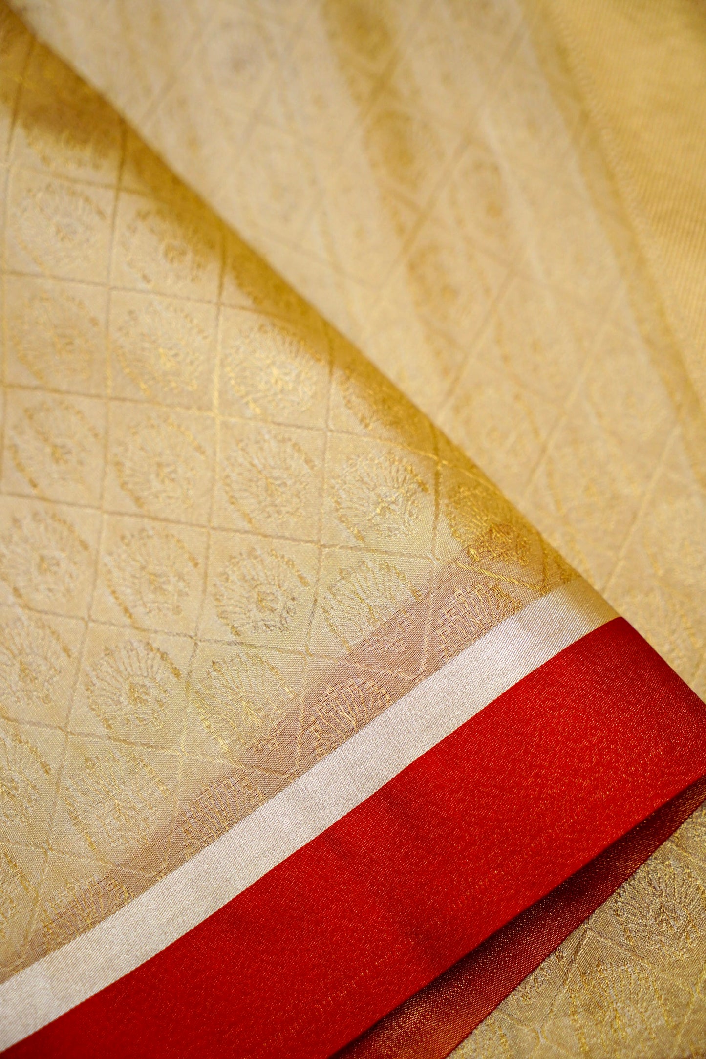 Satin Tissue Brocade Banarasi Saree