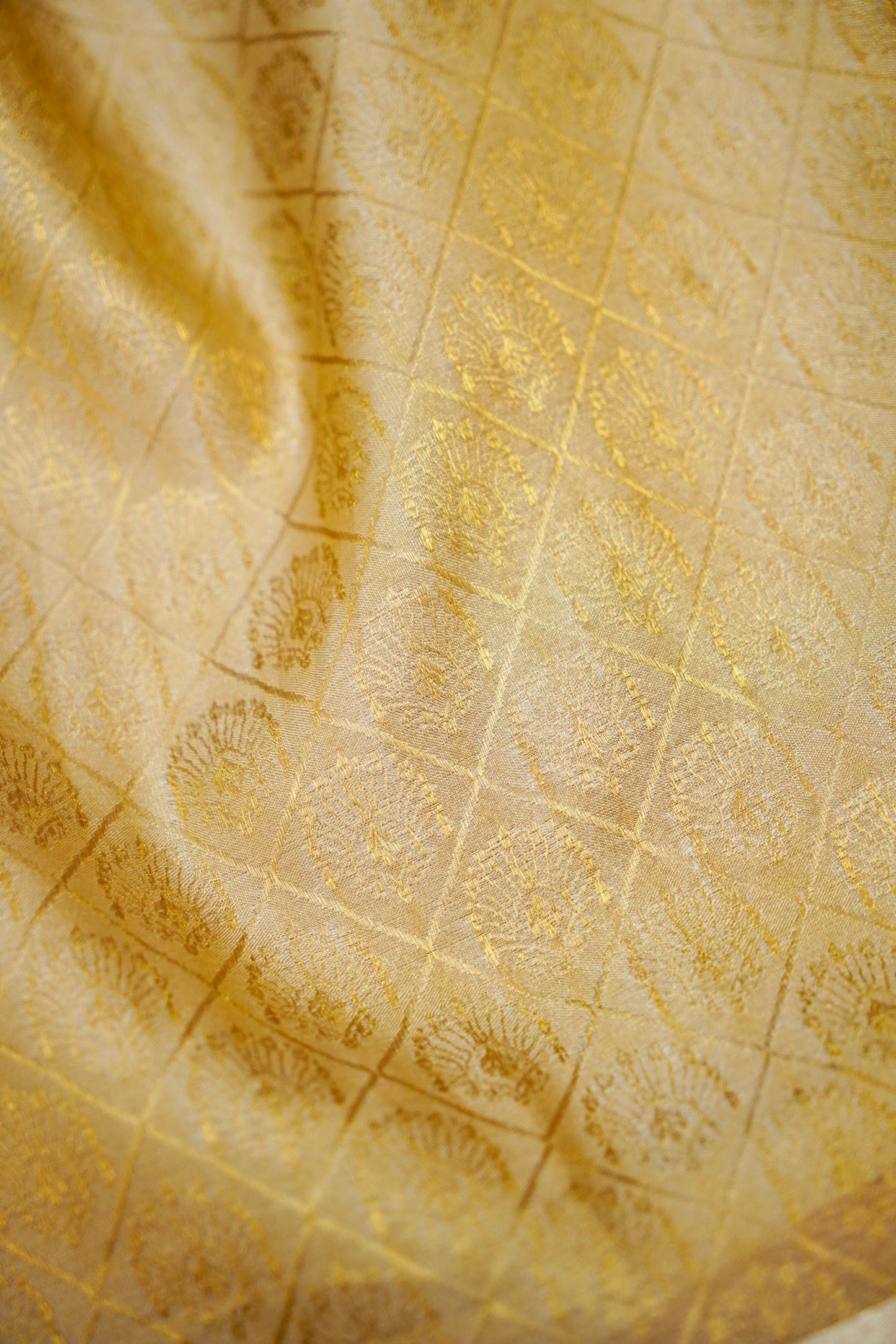 Satin Tissue Brocade Banarasi Saree