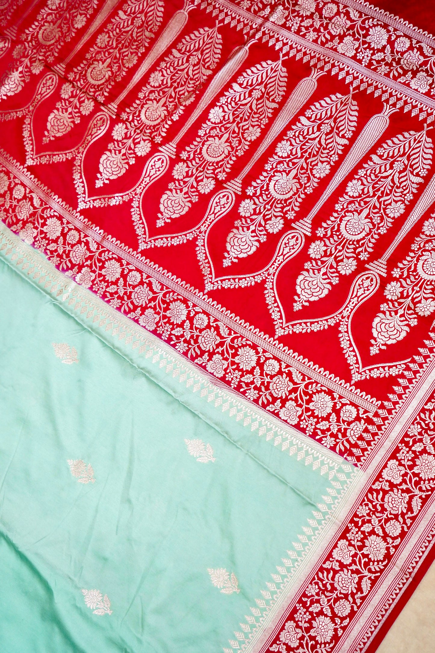 Mashru Silk Banarasi Saree