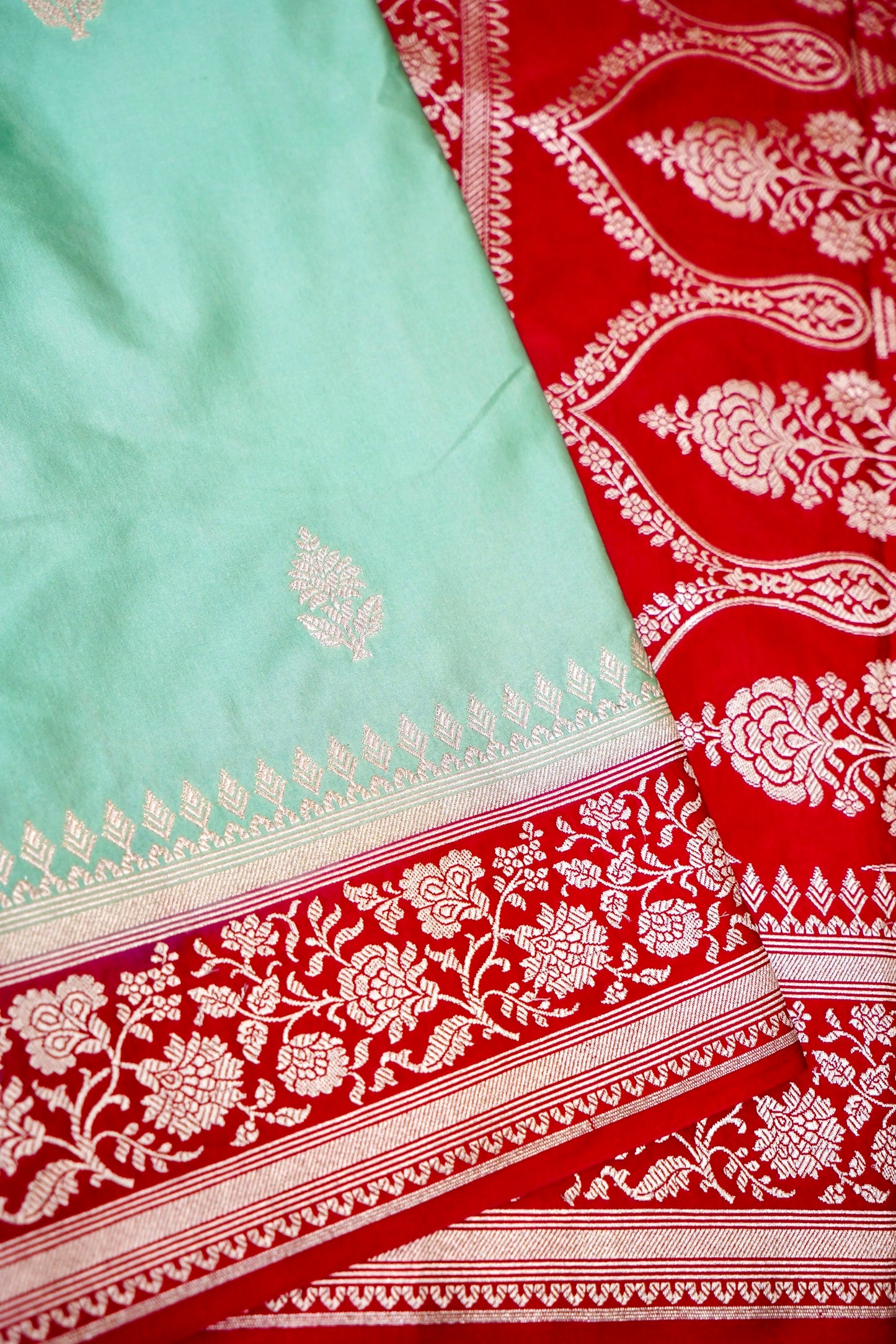 Mashru Silk Banarasi Saree