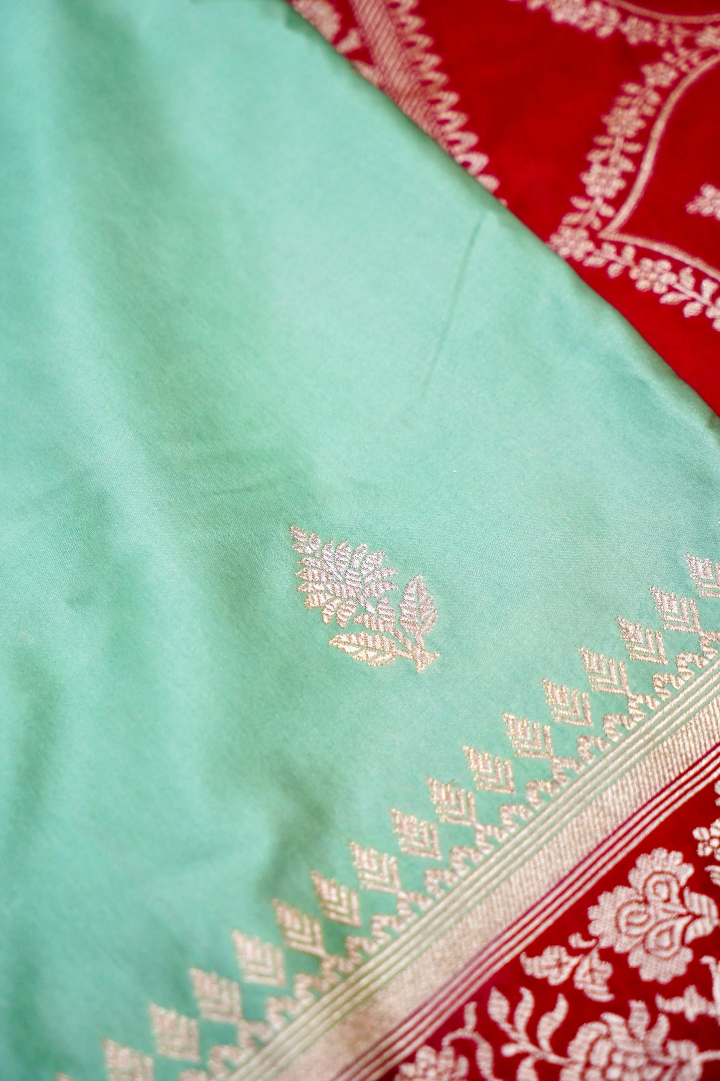 Mashru Silk Banarasi Saree