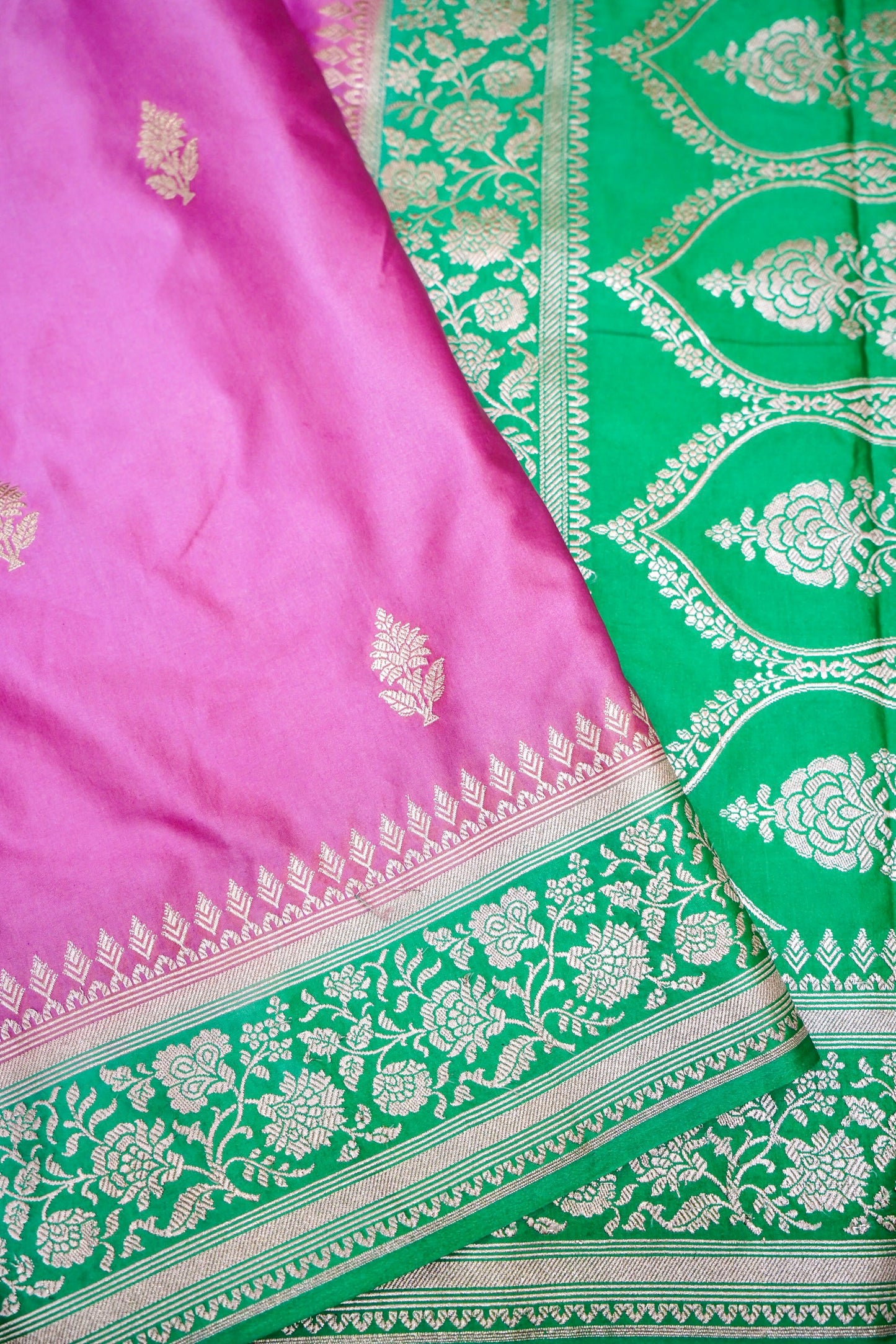 Mashru Silk Banarasi Saree
