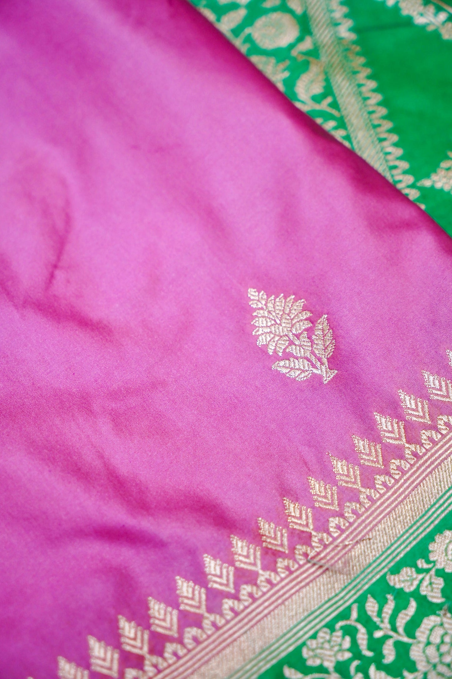 Mashru Silk Banarasi Saree