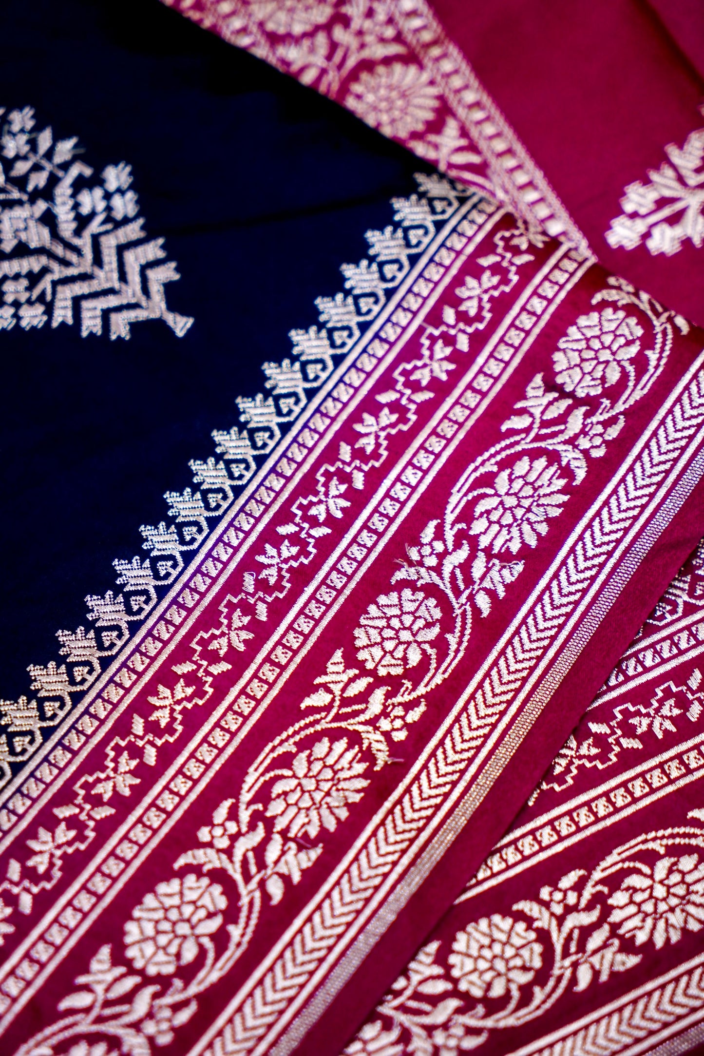 Mashru Silk Banarasi Saree