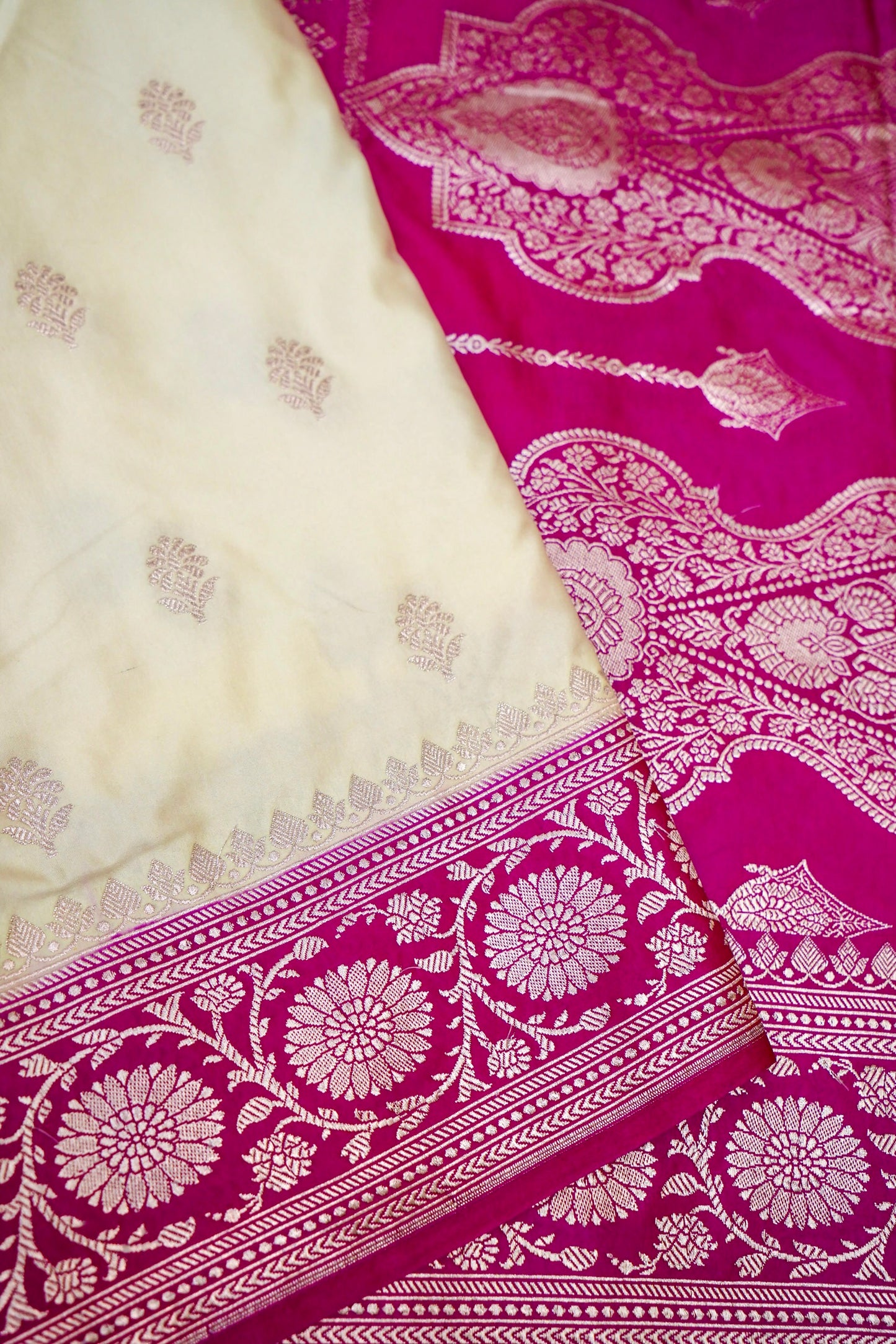 Mashru Silk Banarasi saree