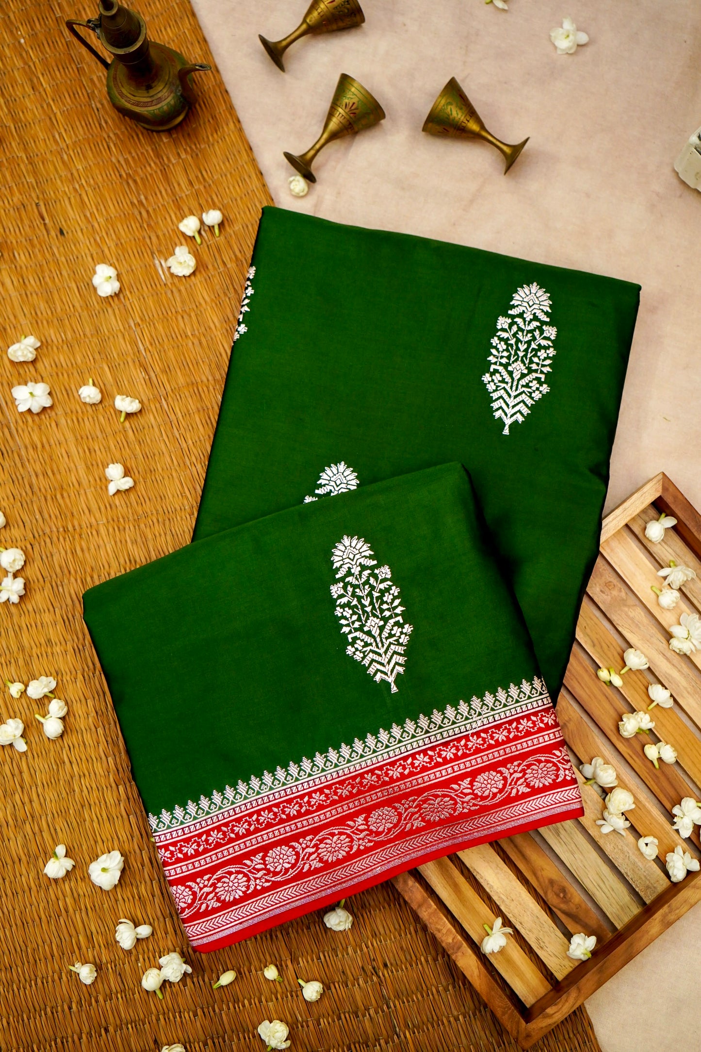 Mashru Silk Banarasi Saree