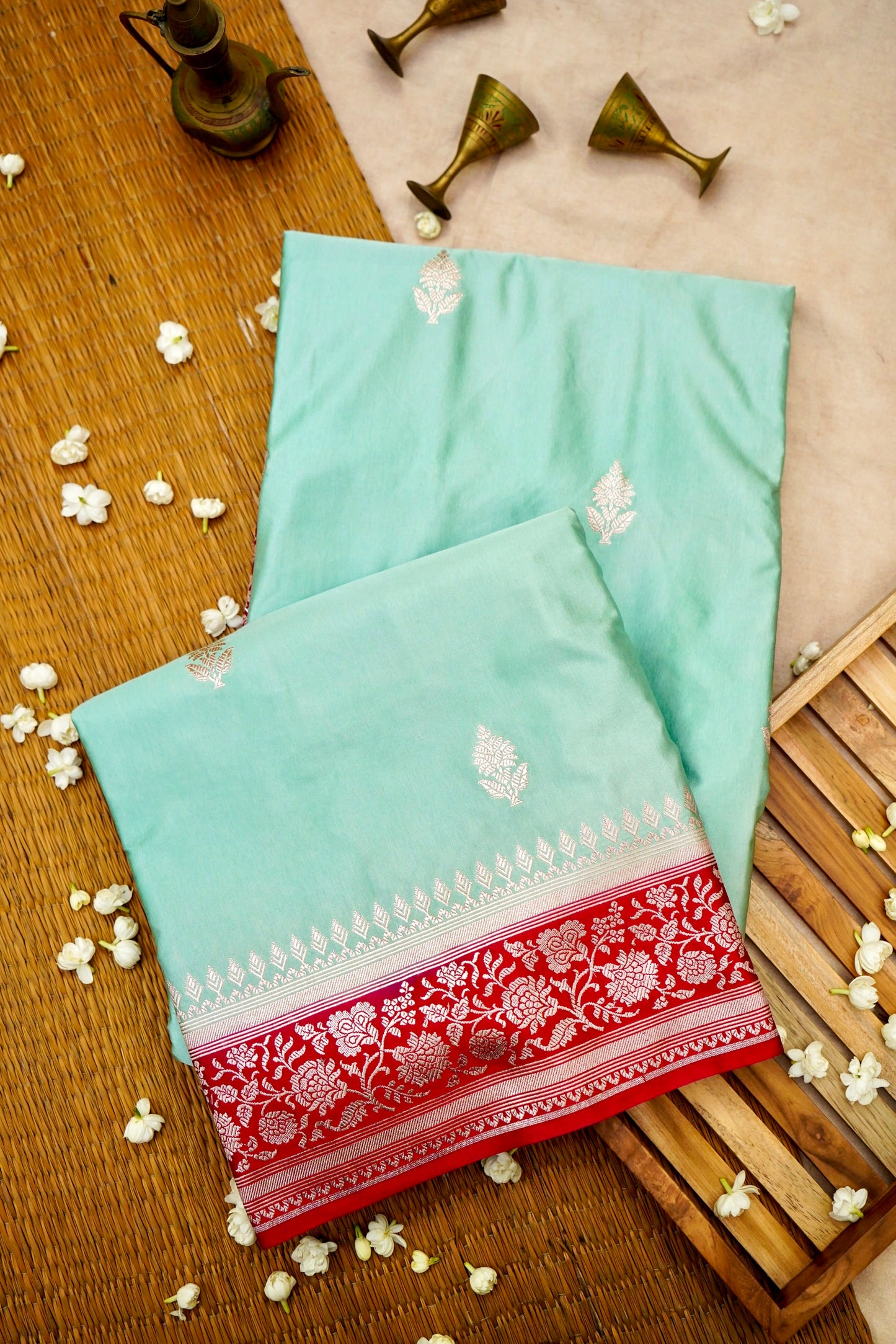 Mashru Silk Banarasi Saree