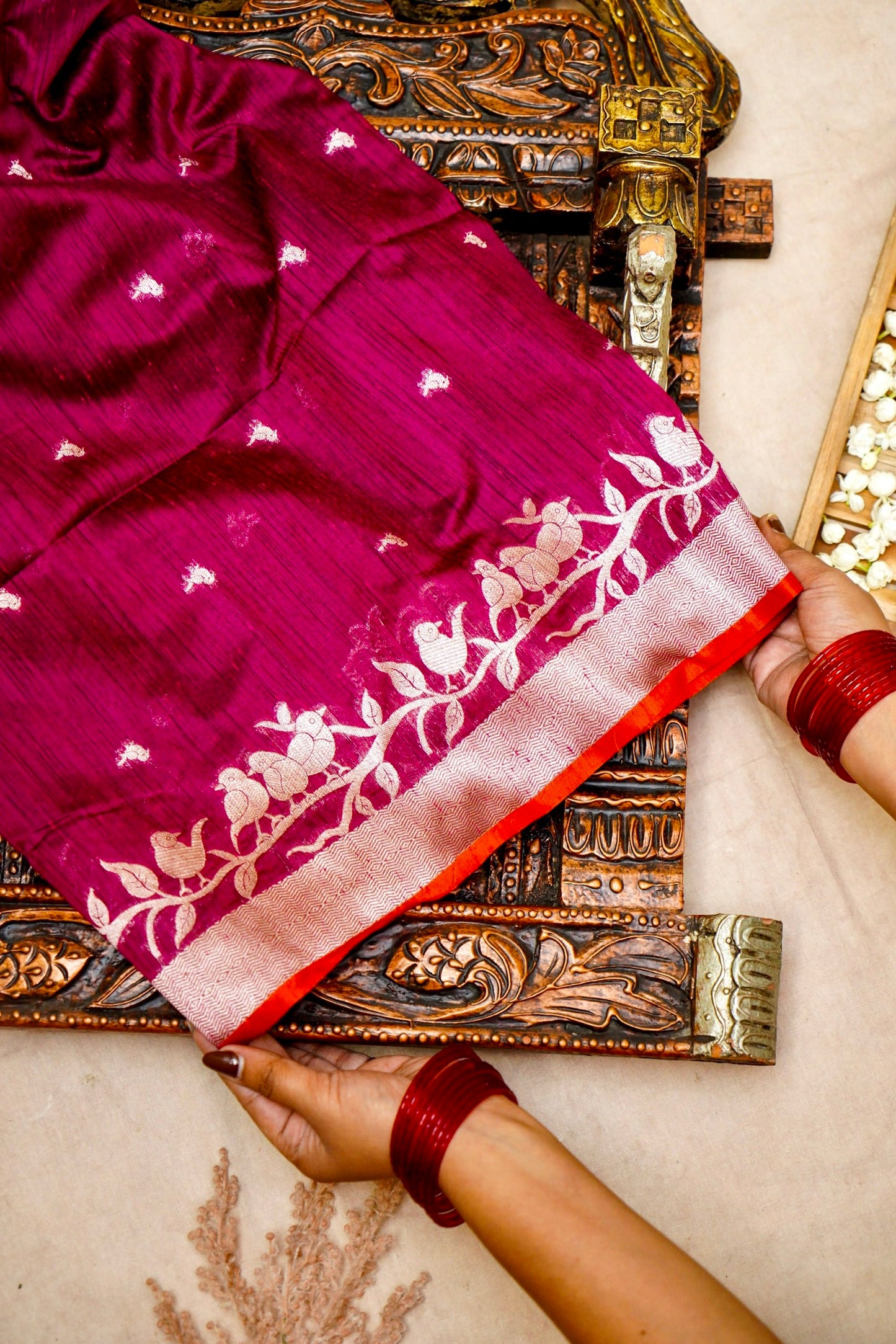 Raw Silk Banarasi Saree