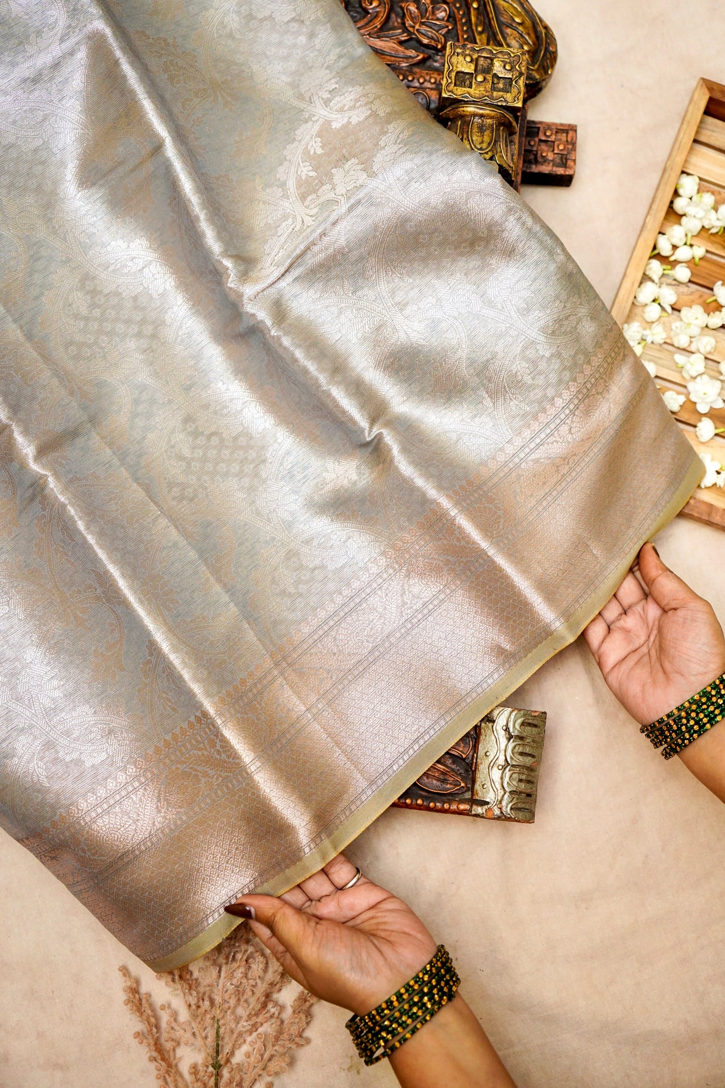Zari Brocrade Banarasi Saree