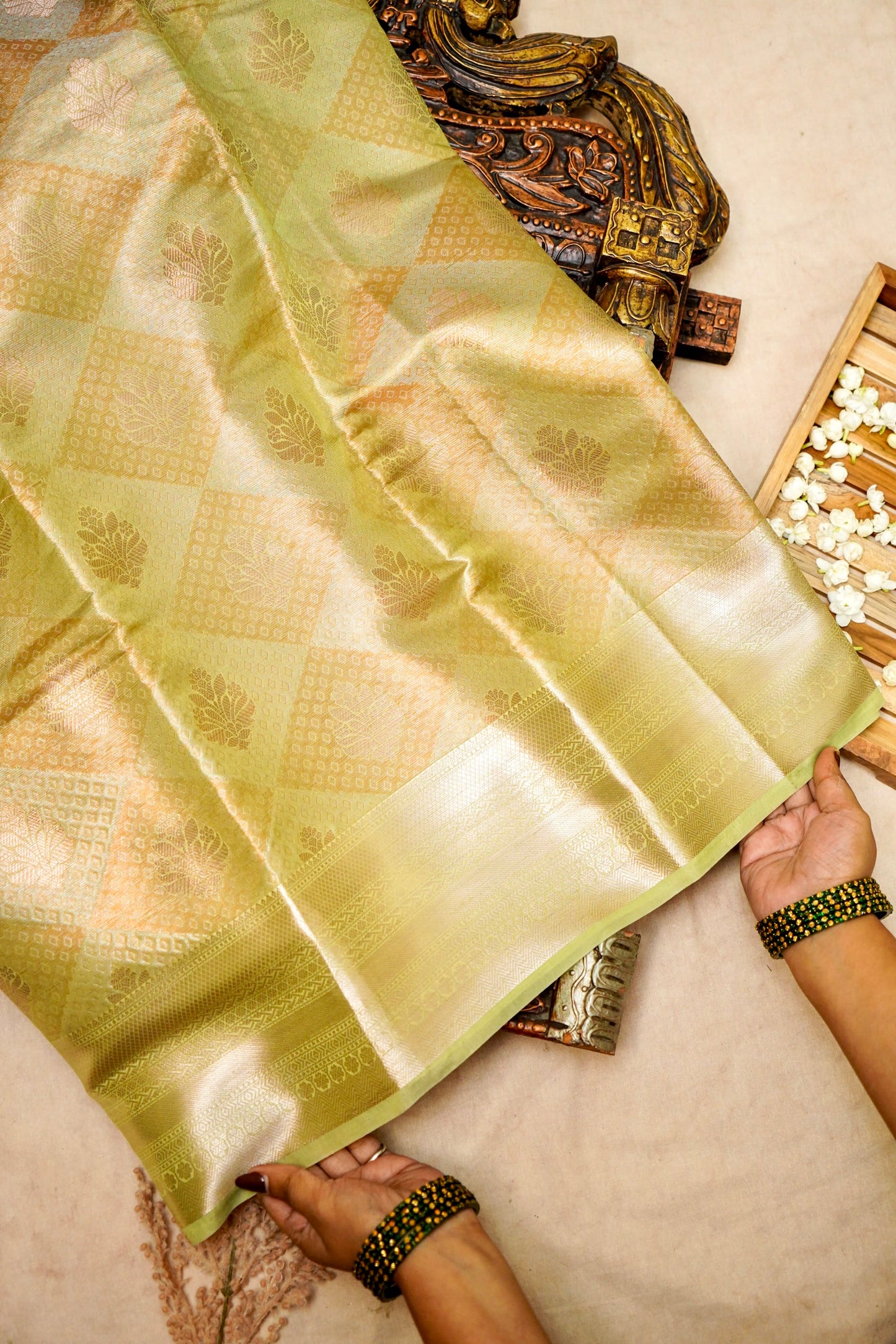 Zari Brocade Banarasi Saree