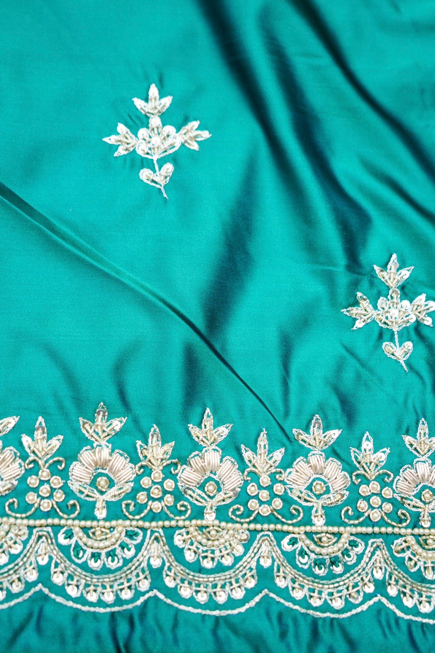 Pure Banarasi Silk with Handwork Zardosi