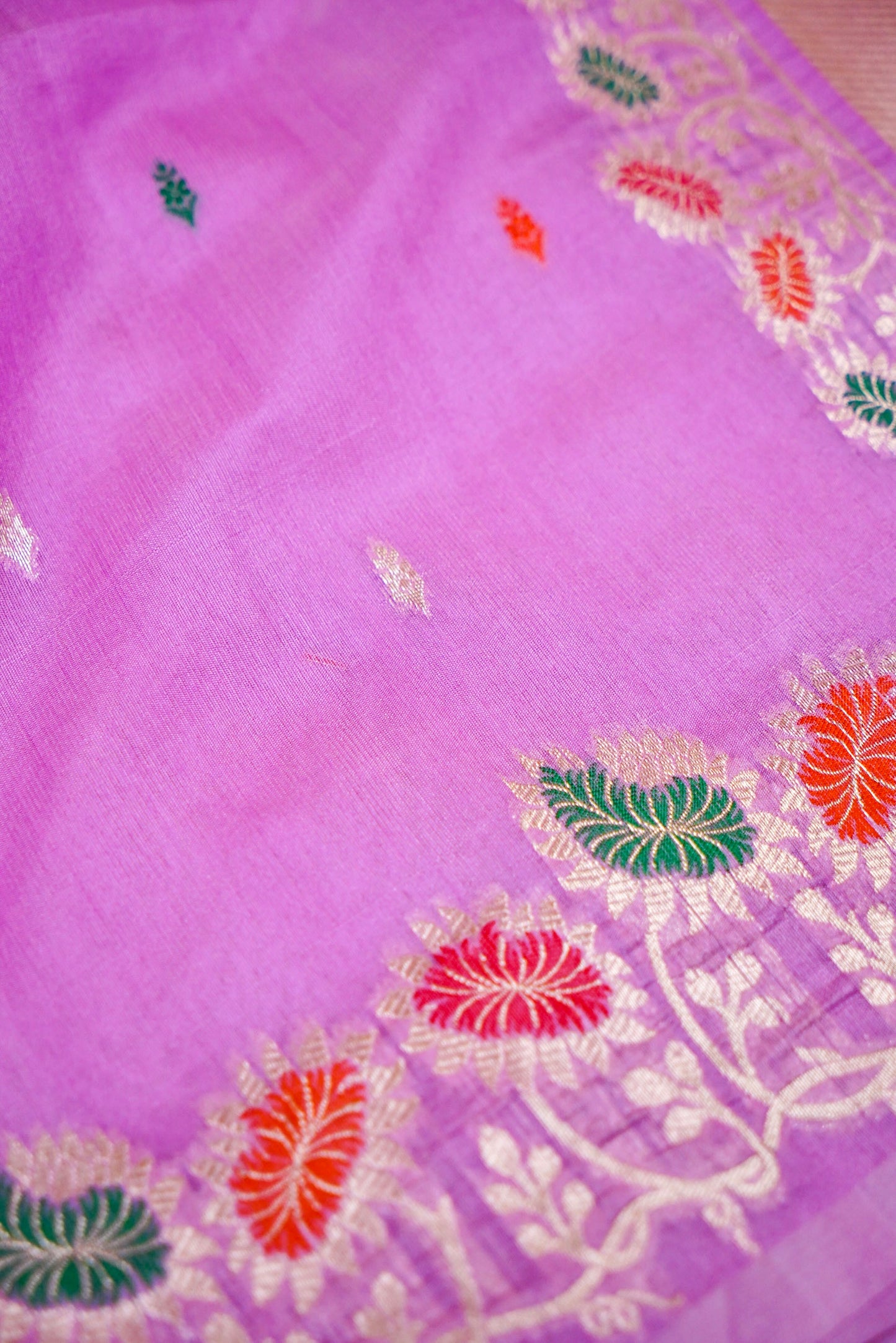 Raw Tussar Banarasi Saree