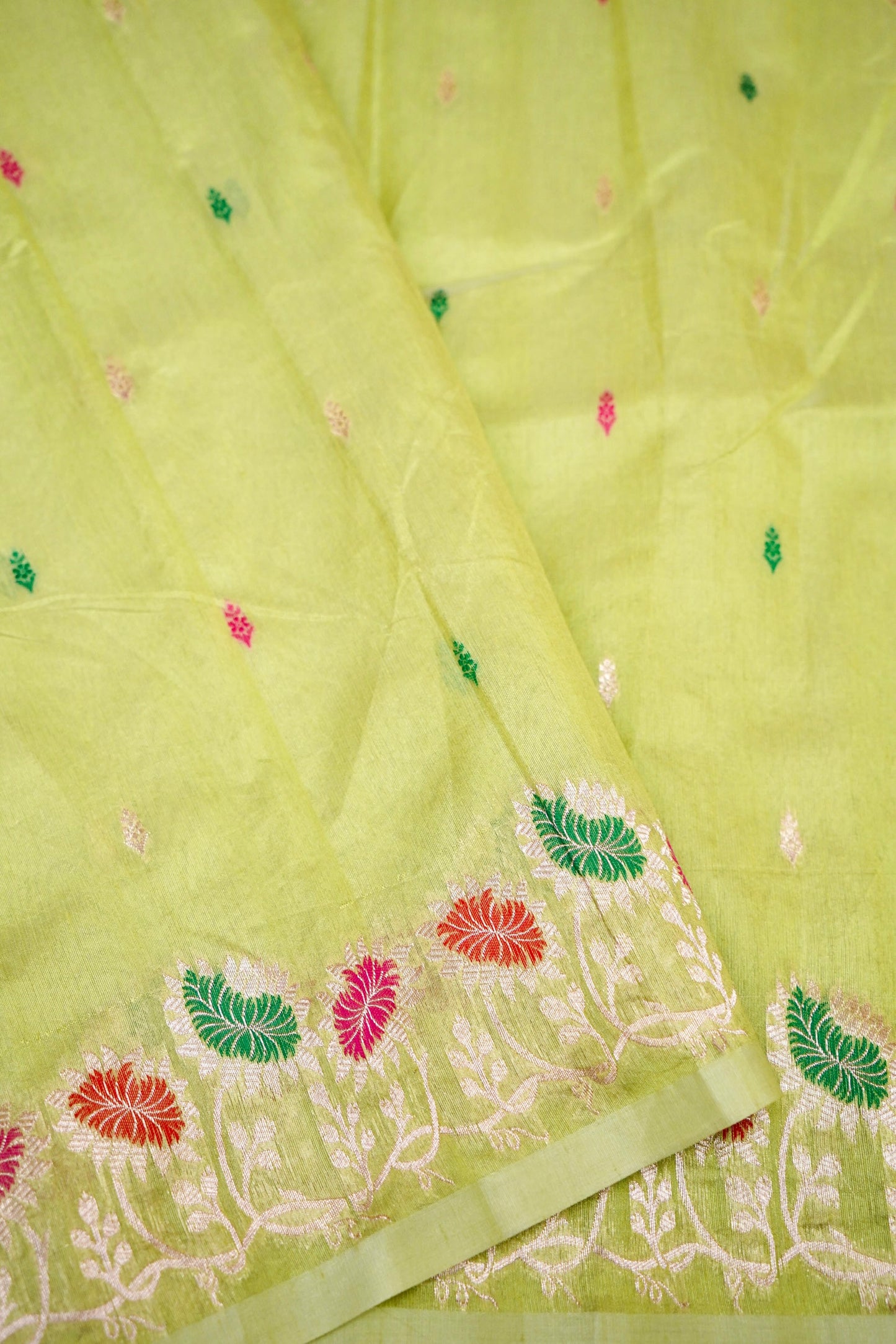 Raw Tussar Banarasi Saree