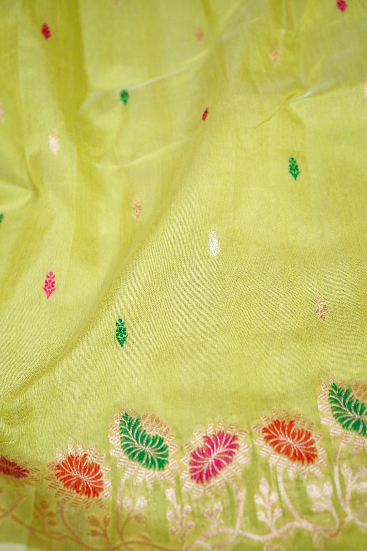 Raw Tussar Banarasi Saree