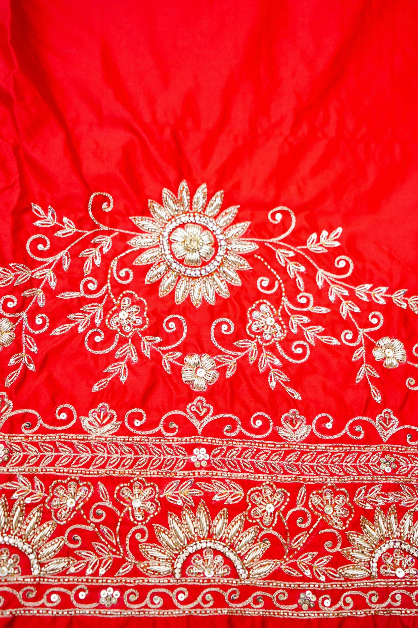 Banarasi Silk Saree with Zardosi Handwork