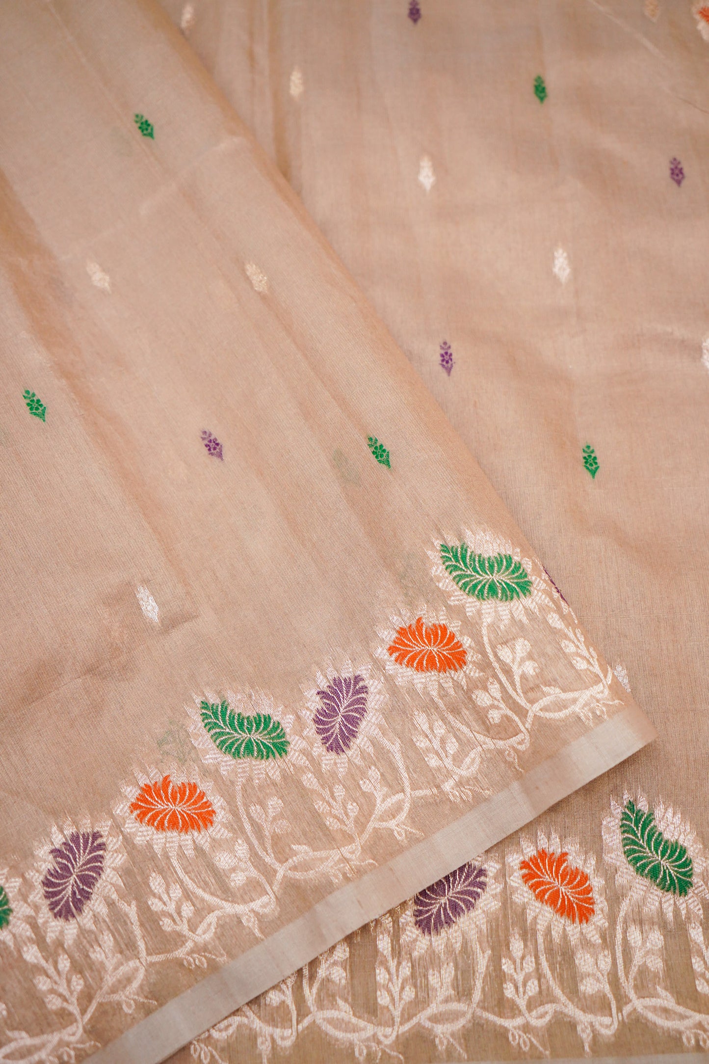 Raw Tussar Banarasi Saree