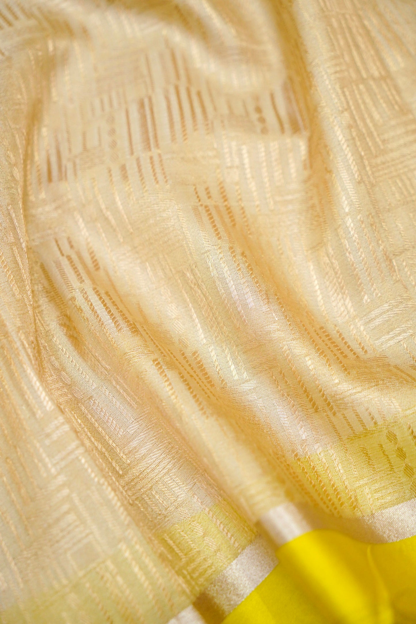 Satin Border Tissue Brocade Banarasi Saree