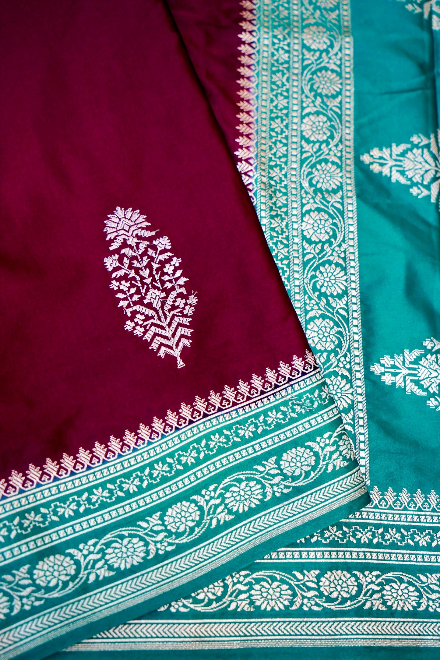 Mashru Silk Banarasi Saree