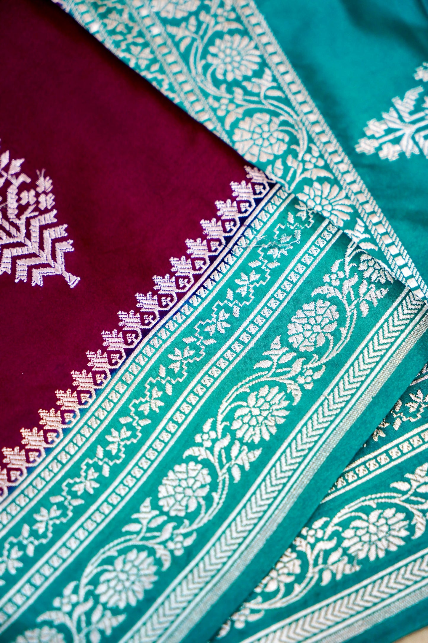 Mashru Silk Banarasi Saree