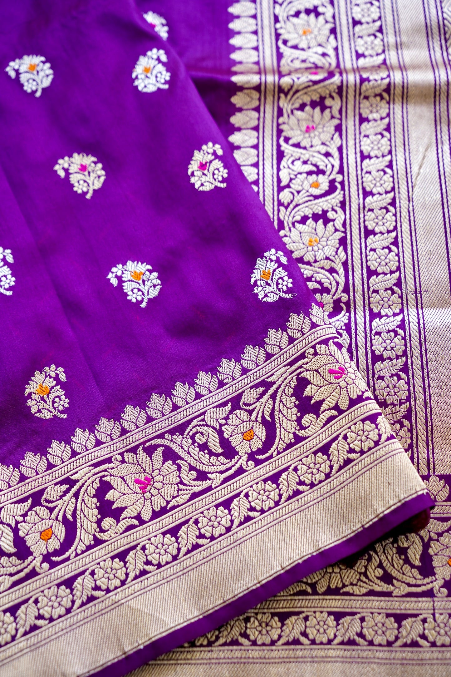 Royal Banarasi katan silk saree