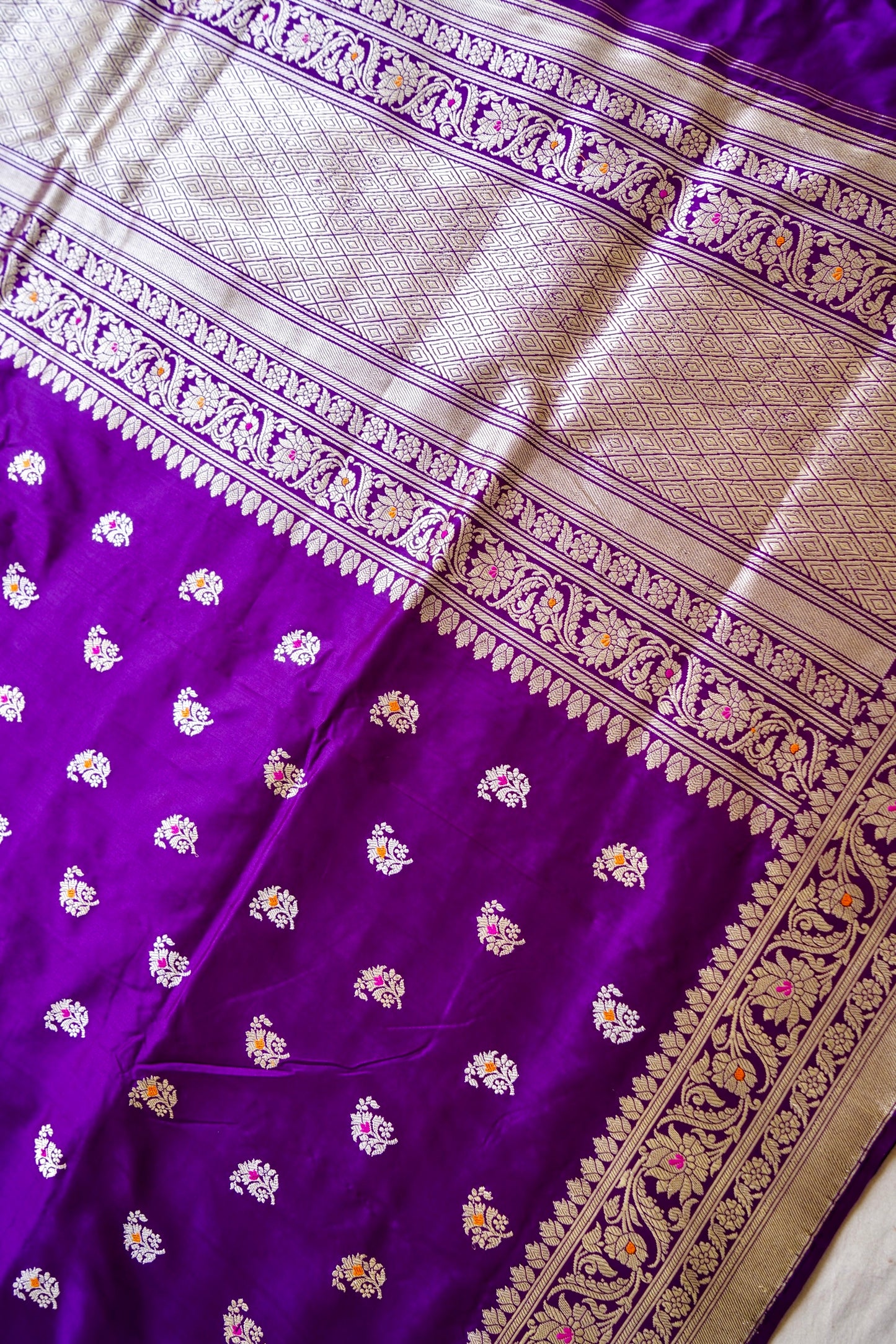Royal Banarasi katan silk saree