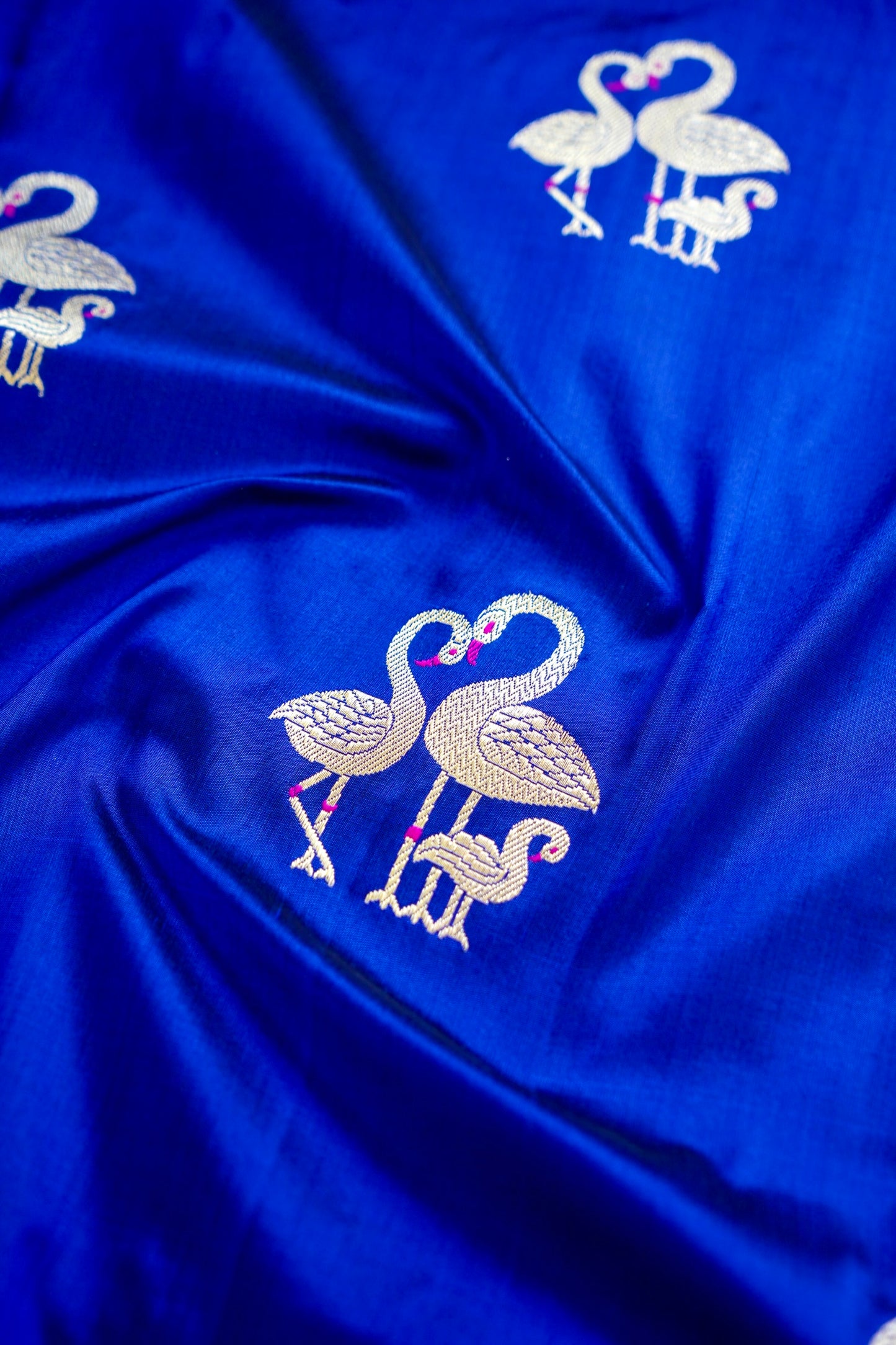 Royal Blue Katan SilknSaree