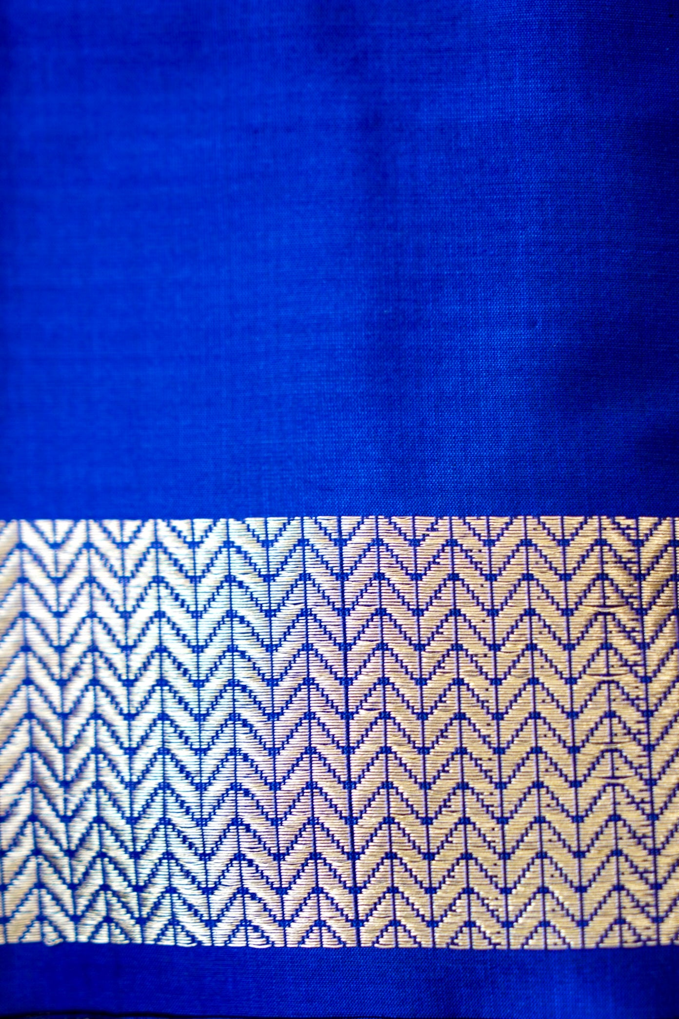 Royal Blue Katan SilknSaree