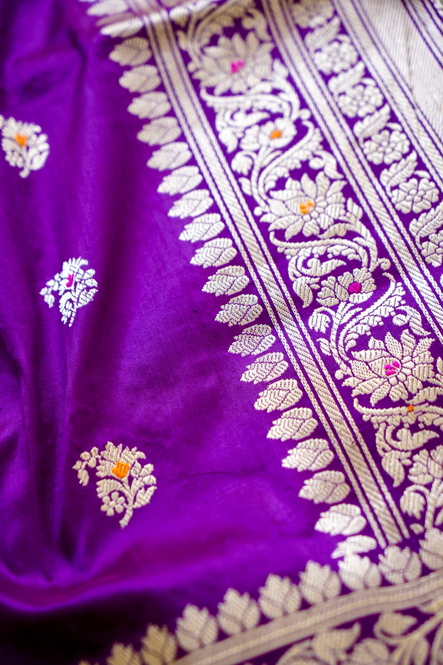 Royal Banarasi katan silk saree