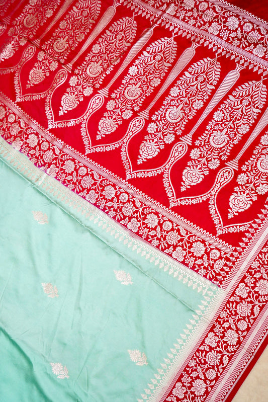 Mashru Silk Banarasi Saree