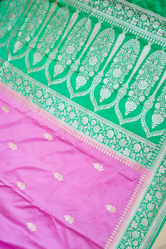 Mashru Silk Banarasi Saree