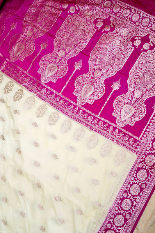 Mashru Silk Banarasi saree