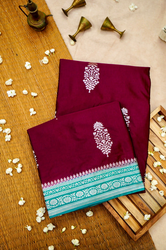 Mashru Silk Banarasi Saree