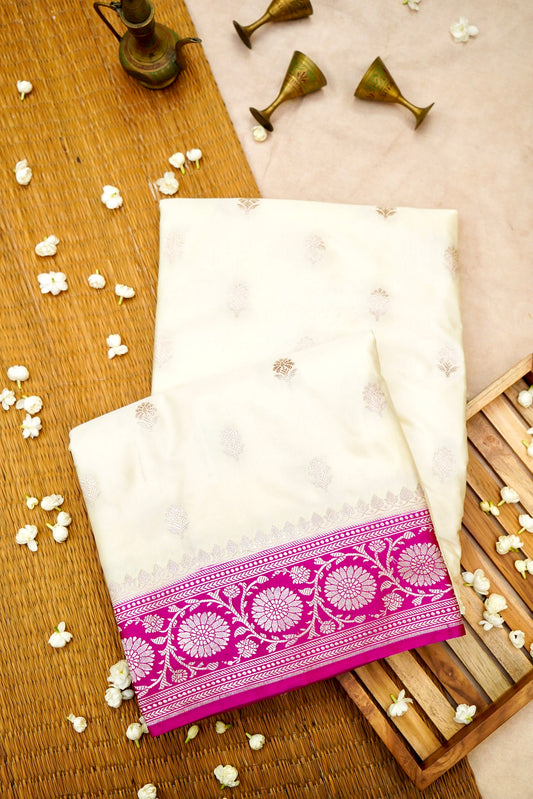 Mashru Silk Banarasi saree