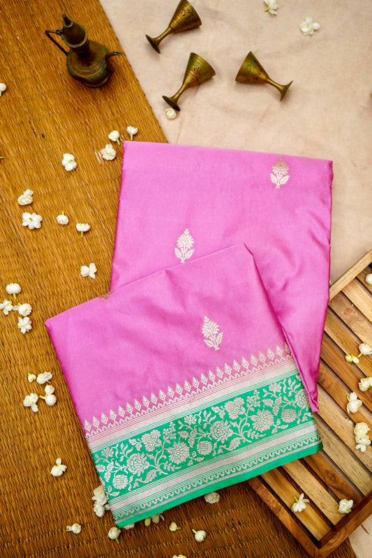 Mashru Silk Banarasi Saree