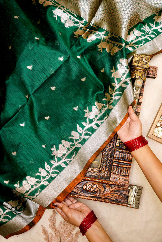 Raw Silk Banarasi Saree