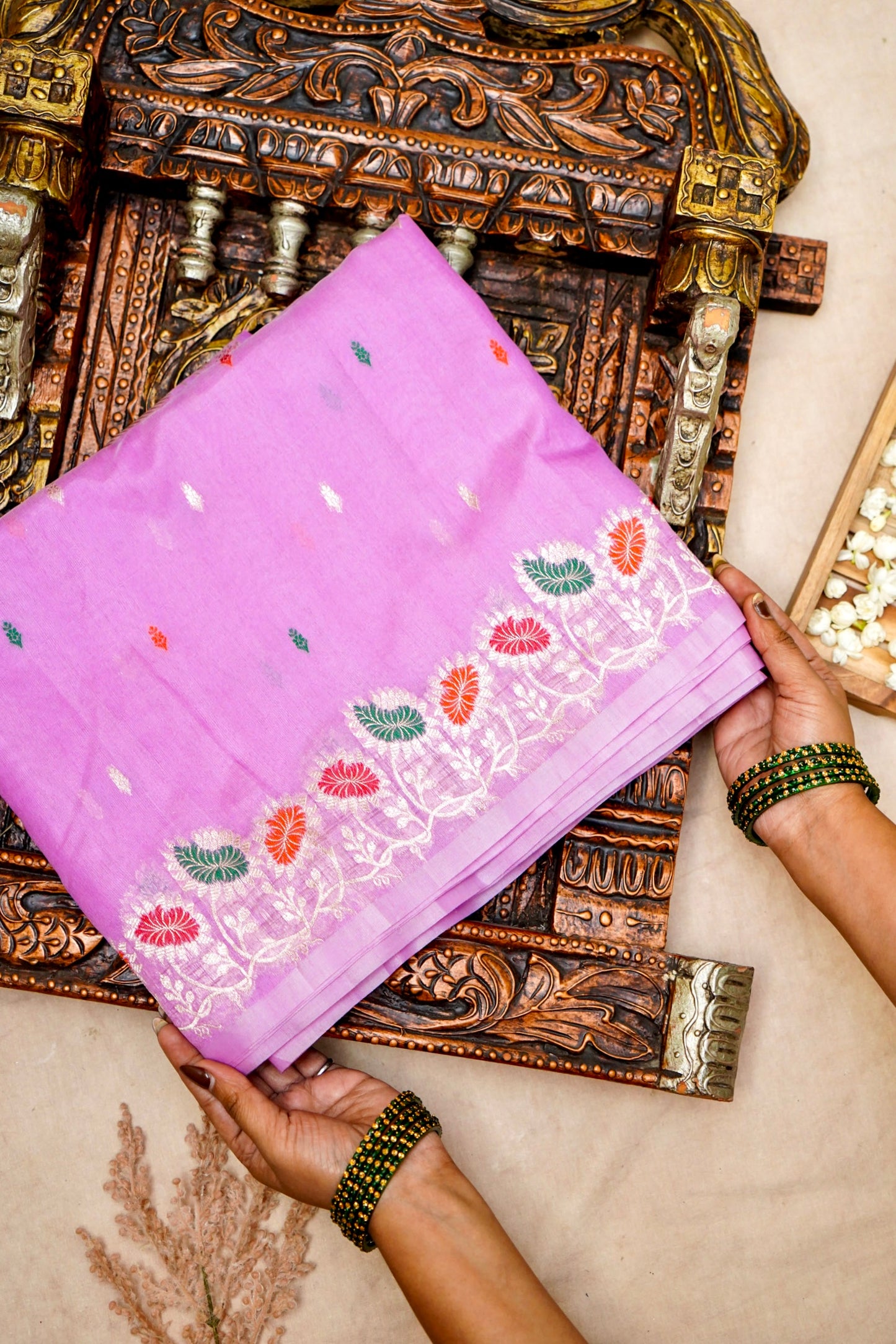 Raw Tussar Banarasi Saree