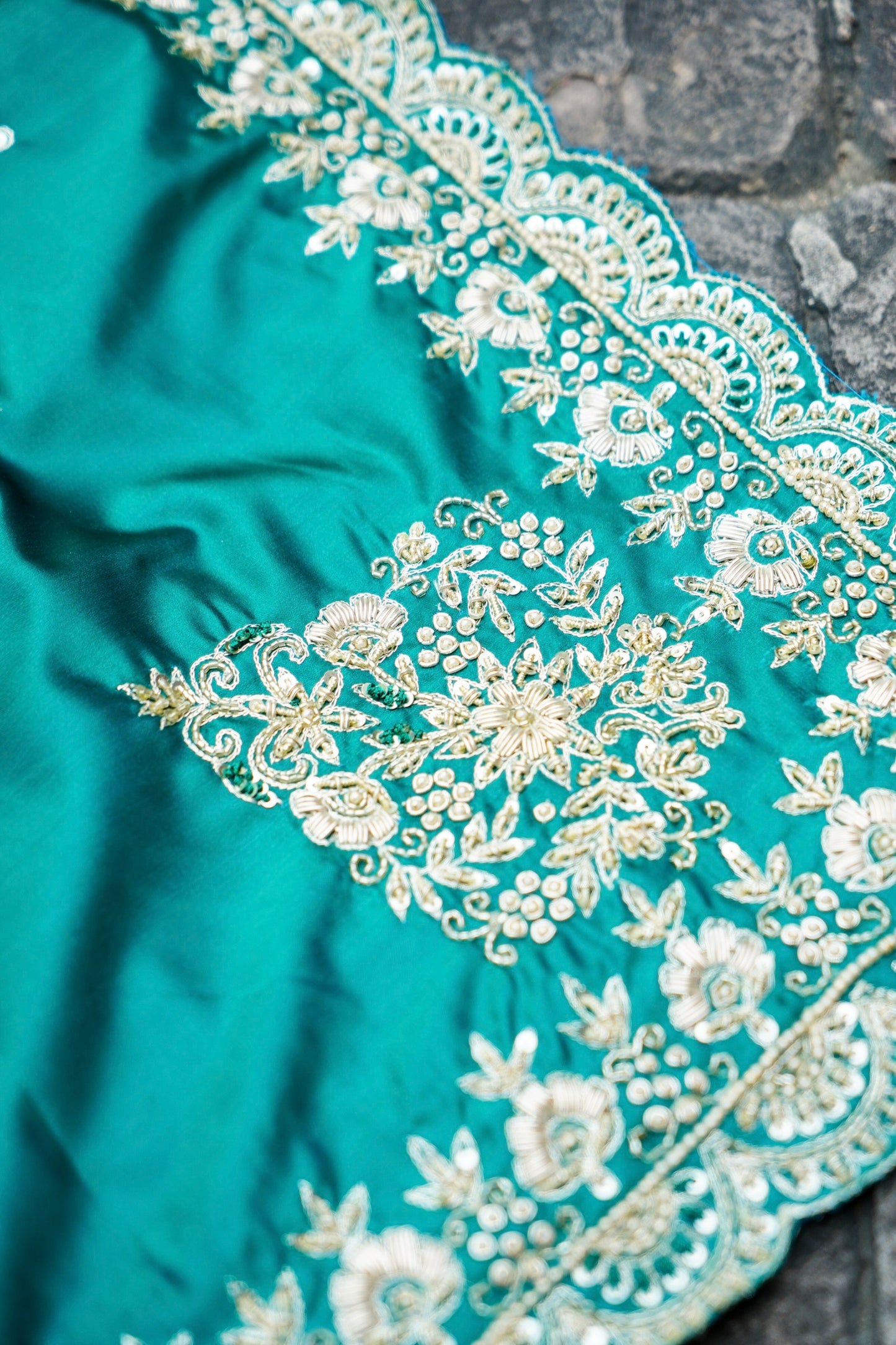 Pure Banarasi Silk with Handwork Zardosi