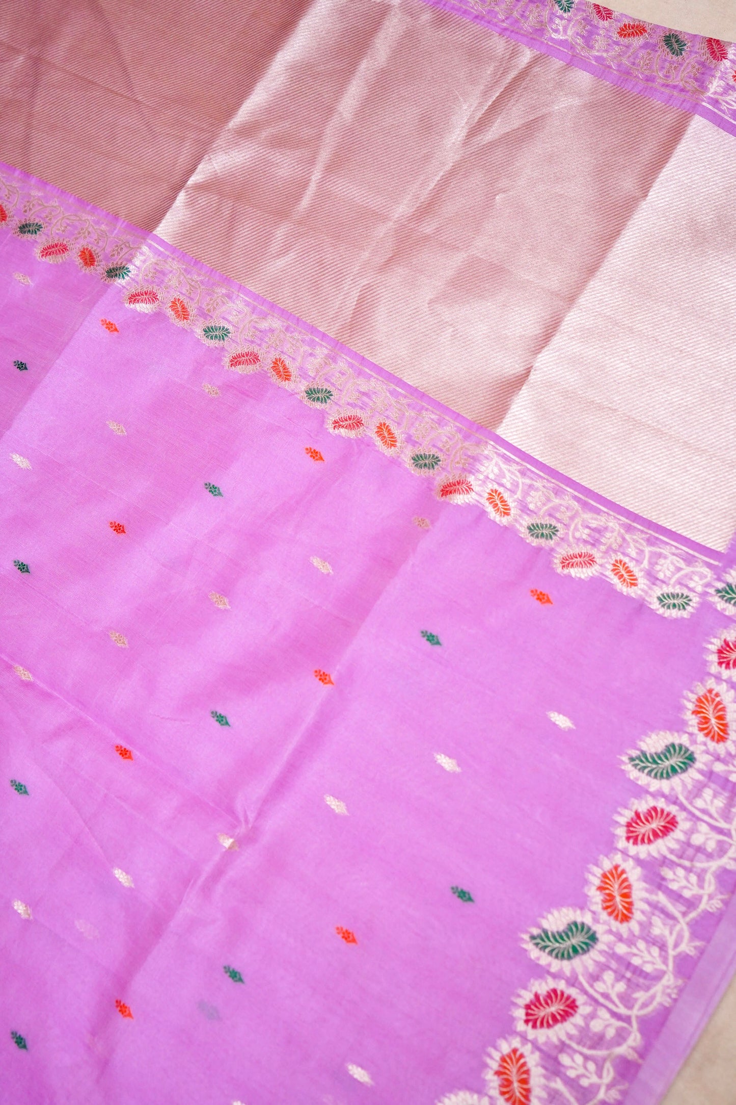 Raw Tussar Banarasi Saree