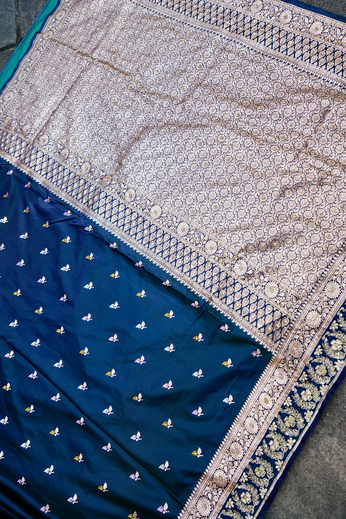 Banarasi saree with Zardosi Handwork