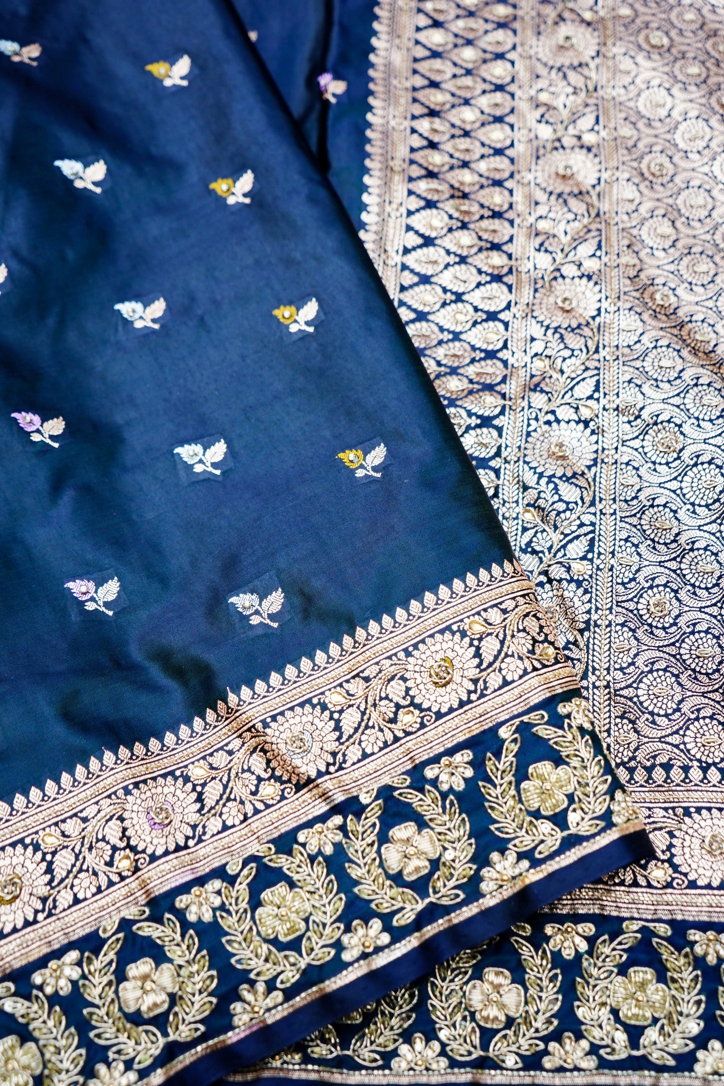 Banarasi saree with Zardosi Handwork