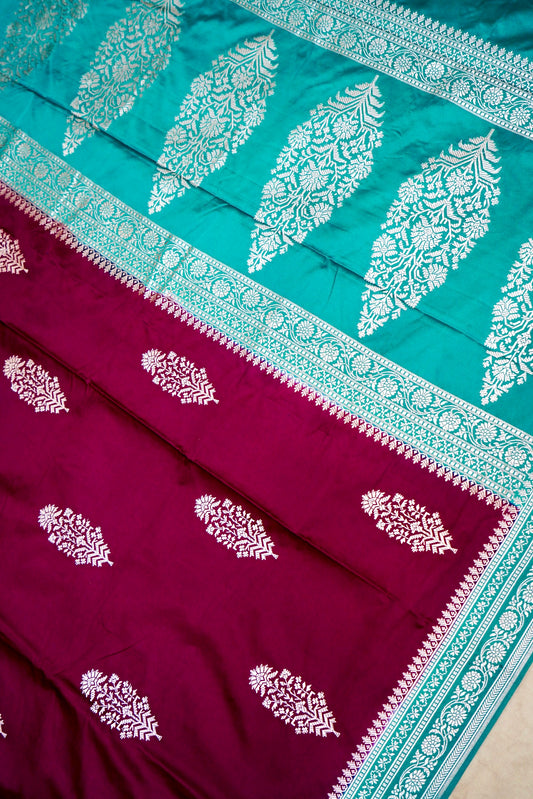 Mashru Silk Banarasi Saree