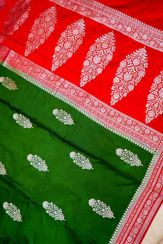 Mashru Silk Banarasi Saree